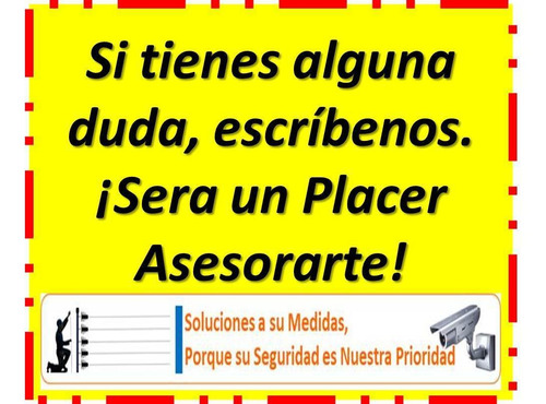 Imagen 10 de 10 de Cerco Eléctrico, Concertina, Camara Seguridad, Motor Porton