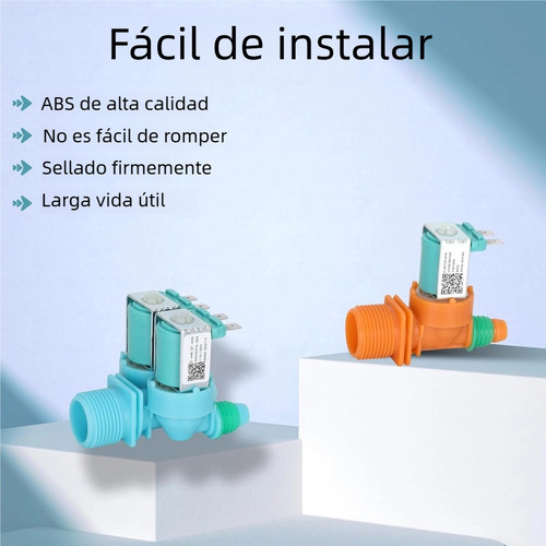 OSAKOMO - Para Válvula De Entrada Agua De Lavadora Samsung - DC62-00311F & DC62-30314V - Juego de válvulas de agua para lavadora Samsung DC62-00311F DC62-30314V 3992244 3992464