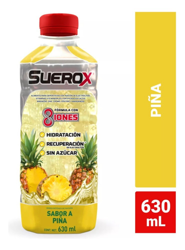Suerox Bebida Hidratante Sabor Piña X 630ml
