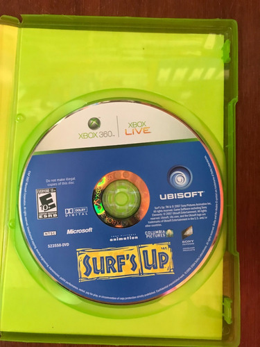 Juego Xbox 360: Surf's Up (solo El Cd)