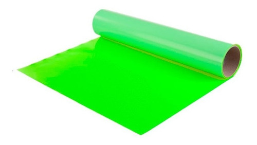 Vinilo Termotransferible Firstmark Verde Fluo 50cm X1 M