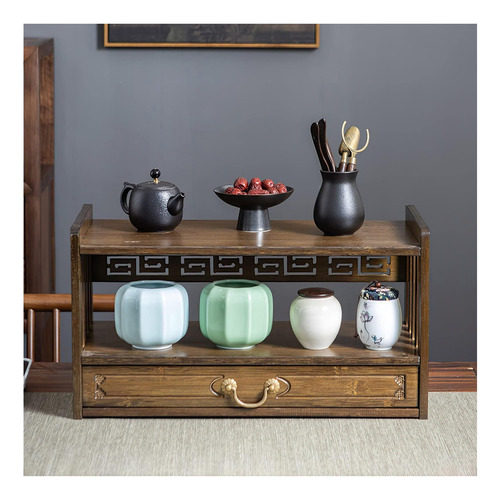 Mesa De Meditación, Mesa De Altar, Mesa De Suelo Para Puja