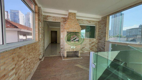 Imagem 3 de 30 de Sobrado Triplex (novo) C/ Elevador - Pompeia - Santos - Ca0940