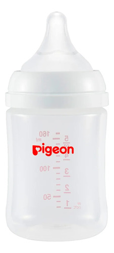 Mamadera Boca Ancha Softouch Pigeon Pp 160ml, 0 Meses+