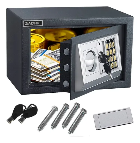 comprar Caja Fuerte Gadnic E25 Ignífuga 2 Llaves 4 Bulones Digital