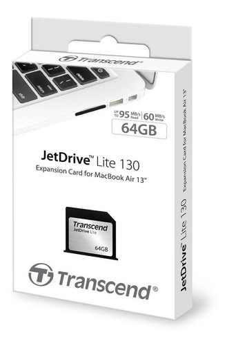 Imagen 1 de 5 de Transcend Jetdrive Tarjeta De Expansión Para Macbook Air 13