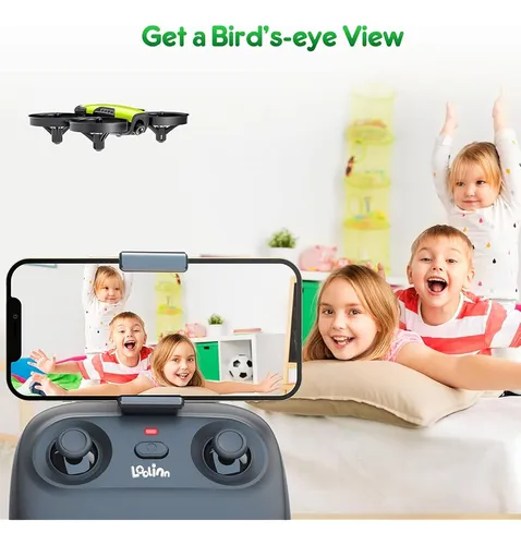 Dron Loolinn Para Niños Con Cámara Ajustable - Mini Uav