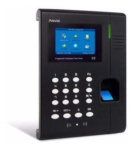 Control Reloj Horario Personal Asistencia Anviz Huella C2 Ws