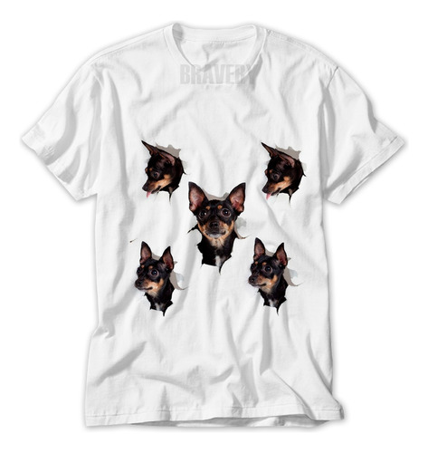 Remera Perrito Efecto Visual 3d - Cariño Canino