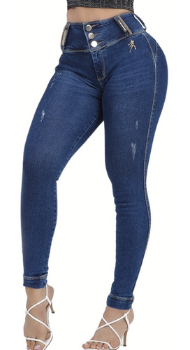 Imagem 1 de 2 de Calça Rhero Jeans Exclusiva Levanta Bumbum C/ Bojo Rhero .