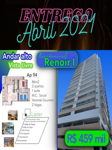 Apartamento Novo - Praia Grande - 6316 - 69325496
