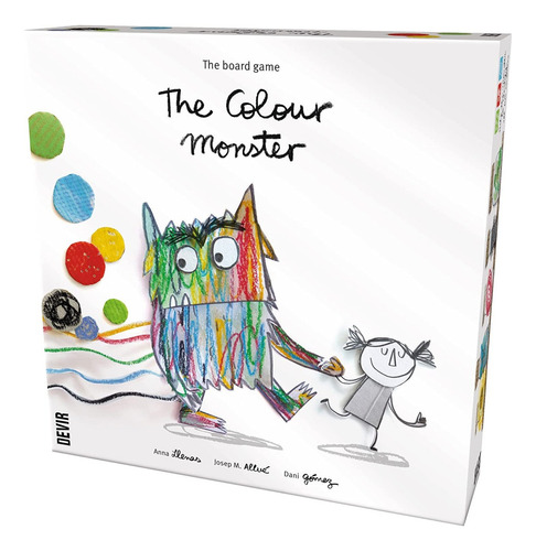 Juego De Mesa Monstruo De Colores The Color Monster Ingles