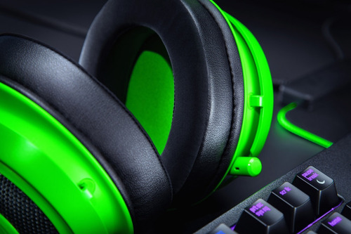 Auriculares gamer Razer Kraken razer green