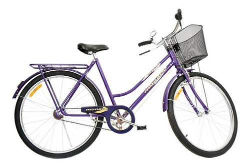 Bicicleta Aro 26 Freio Varão Tropical 529 Monark Cor Roxo