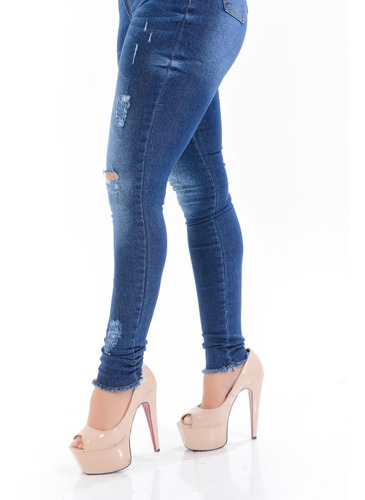 Imagem 8 de 10 de Linda Calça Jeans Moda Feminina Hot Pants Strech 34 Ao 46