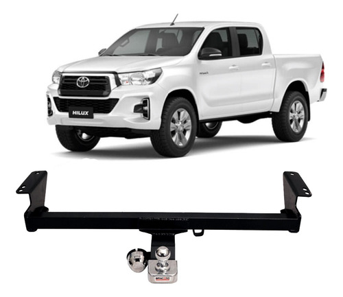 Engate Braconi Toyota Hilux 2016 Em Diante Pick-up Removivel