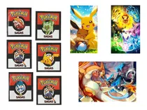 Comprar 25 Sobres Para Álbum Sagas De Pokemon + Postales De Regalo