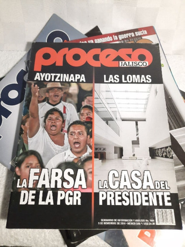 Proceso, Ayotzinapa, La Farsa De La P G R, No. 1984 Año 2014 (Usado)
