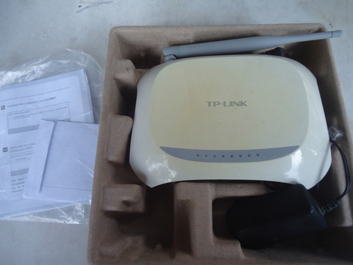 Módem Router Tp Link Td-w8901n Caja Completa Funcionando Ok