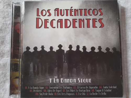 Los Autenticos Decadentes Y La Banda Sigue Cd + Dvd -intr4-