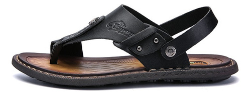 Chanclas De Piel Para Hombre, Chanclas De Playa