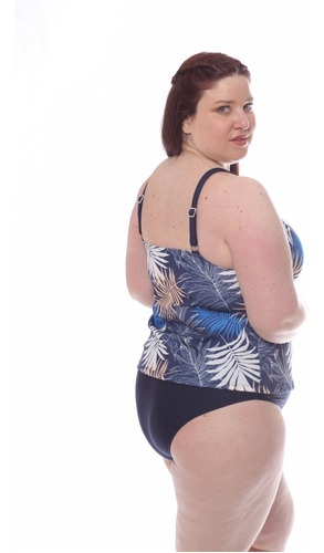 Imagen 5 de 10 de Malla Tankini Talle Grande Mujer Art 203