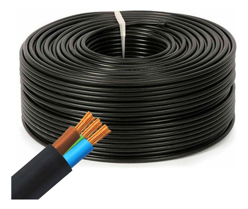 Cable Tipo Taller 3x1,5mm Trefilcon Normalizado Iram X100m