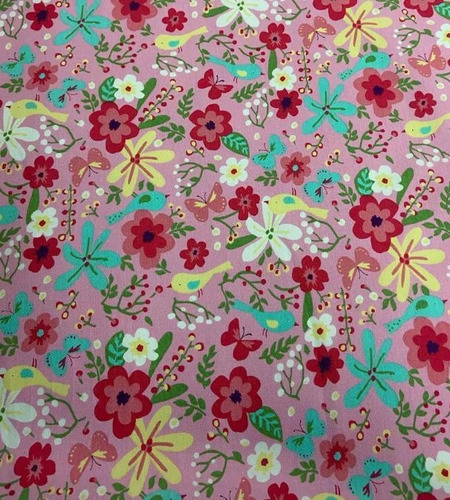 Tela Gabardina Lona Pack X4 Cortes Estampados 70cmx40cm Pack Nro.3 Estampados