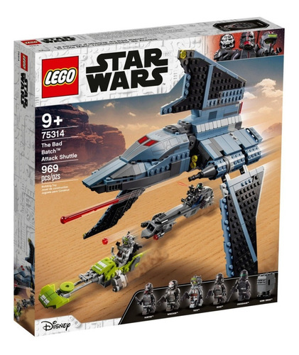 Lego Star Wars The Bad Batch Attack Shuttle 75314 Nuevo