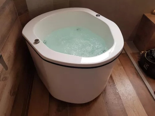 Ofurô Com Banco Imersão 90x80x68 Branco