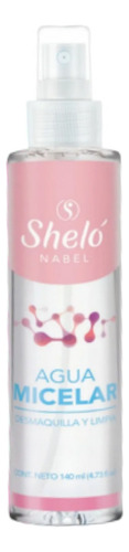 Agua Micelar Shelo Nabel® 140ml. 5 Piezas