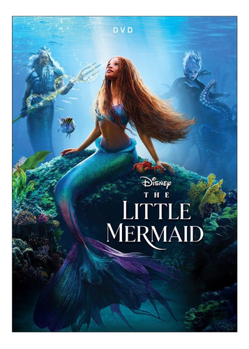 La Sirenita Little Mermaid 2023 Pelicula Dvd