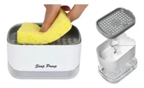 Comprar Dispensador De Jabon Líquido  + 2 Esponjas Para Ayudin 