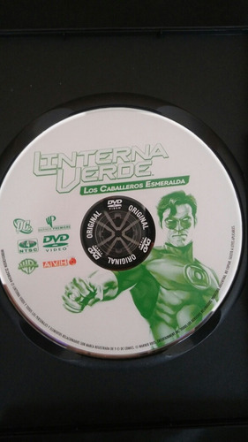 Dvd Original Green Lantern Los Caballeros Esmeralda Germanes