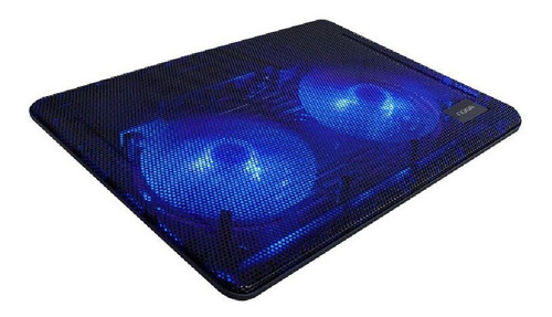 Base Cooler Para Notebook Noga Led 13 A 17 Ult Modelo + Resistente Color Negro Color del LED Azul