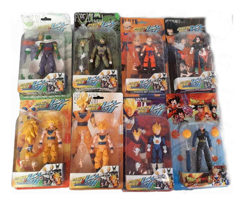Dragon Ball Muñecos Articulados Piezas Intercambiables 20cm
