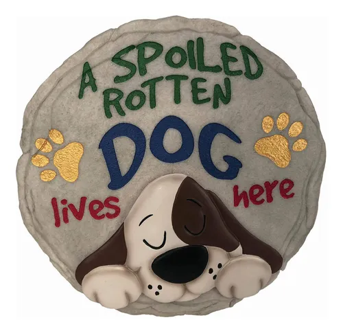 Spoontiques - Decoracion De Jardin - Piedra De Perro Podrido