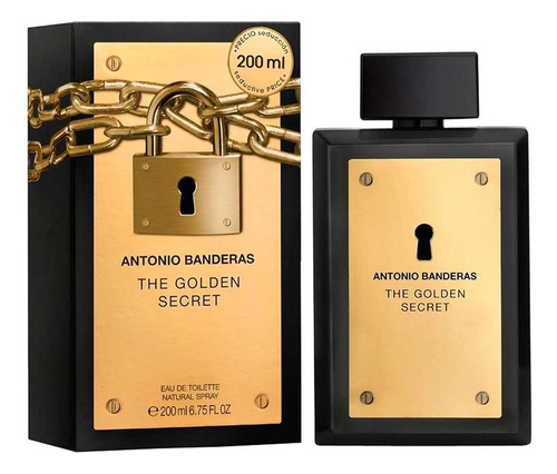 Perfume The Golden Secret 200ml Antonio Banderas Original