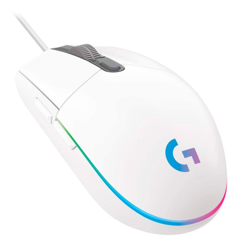 Mouse Gamer Logitech G G203 Lightsync 8000 Dpi Rgb White