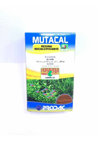 Prodac Mutacal 250g Resina Reductor De Dureza Del Agua Gh