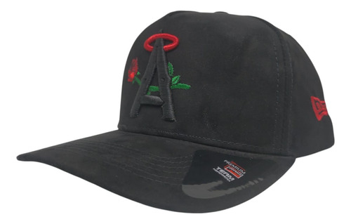 Gorra Snapback Gamuza Bordada Curva Ajustable Premium Fg Cap Angels Angelinos Anaheim Ajustable