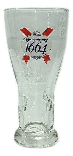 Vaso Cerveza Kronenbourg 1664 Original Importado 300cc