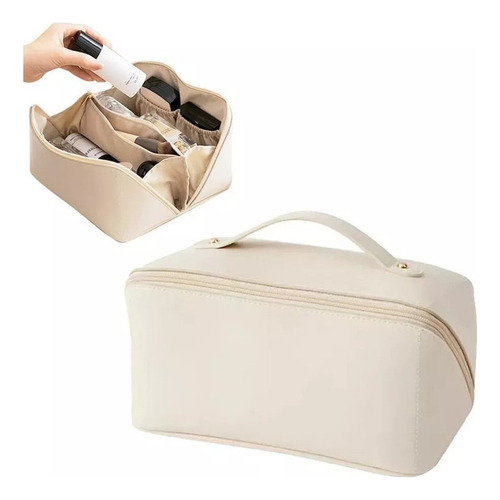 Qa1 Large Capacity Makeup Bag Port Cosmetic Bag Color Fix