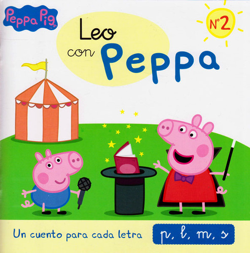Leo Con Peppa: Un Cuento Para Cada Letra No.2, De Vários Autores. Editorial Penguin Random House, Tapa Blanda, Edición 2017 En Español