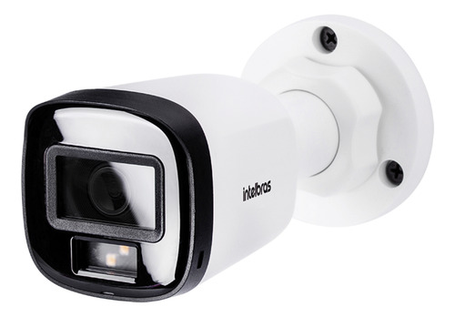 Camera Intelbras Vhd 1220 B Full Color+ - Ir 20m Lente 2,8mm Cor Branco