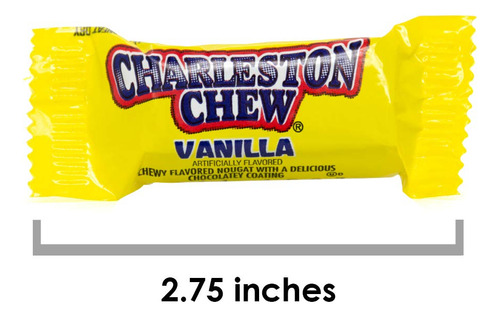 Bars Charleston Chew De Vainilla Paquete 120x7g