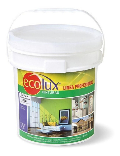 Ecolux-latex Int/ext Amarillo 104 3.6 Lt 461736