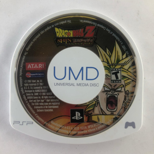 Dragon Ball Z Shin Budokai Another Road Psp Retromx (Usado)