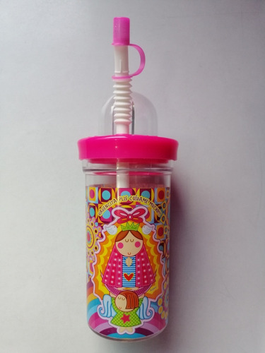 Termo Escolar Virgen Guadalupe Distroller Original 500ml20cm