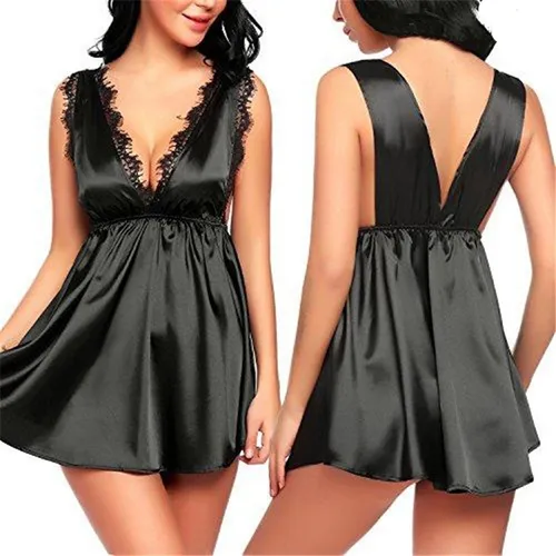Pijama De Encaje De Talla Grande, Lencería Temptation, Ropa